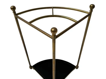 Hollywood Regency Brass Umbrella Stand, 1960s